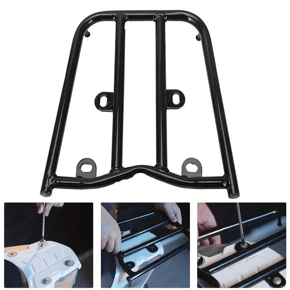 Motorcycle Luggage Rear Rack Storage Rack Bracket Parts For Honda Hawk250 Hawk 250 DLX - Automotive LED Light