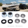 Trailer Wheel Hub Bearings Kit 30205 Bearings TC Seals Dust Covers and Split Pins Kit for Light  - Automotive LED Light