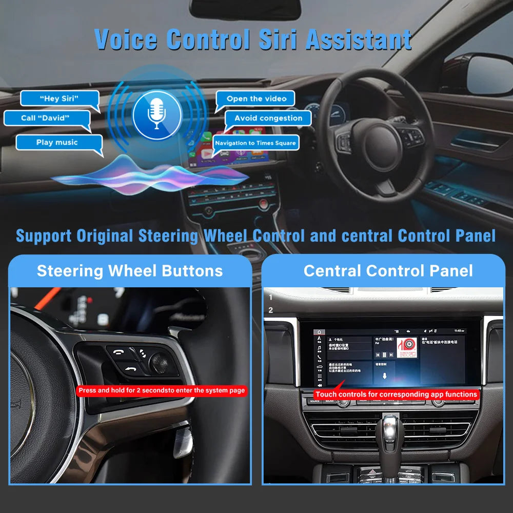 RGB - Ambient Light - for Porsche PCM5 2018-2026 - Car Interior Lighting