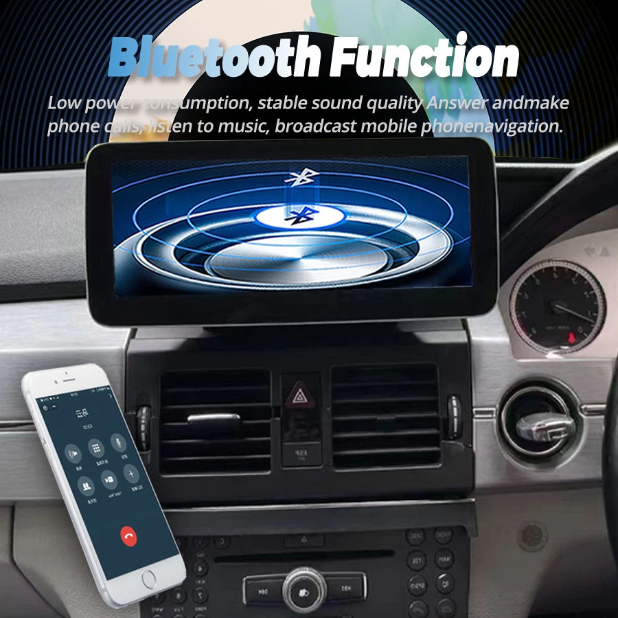 RHD Car Multimedia Video Player For Mercedes GLK 280 GLK300 GLK350 GLK260 GLK200 X204 2009