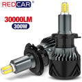 3D 360 H7 Led Canbus Car Headlights Bulbs 30000LM H11 H4 H1 HB3 9005 HB4 9006 300W Automot