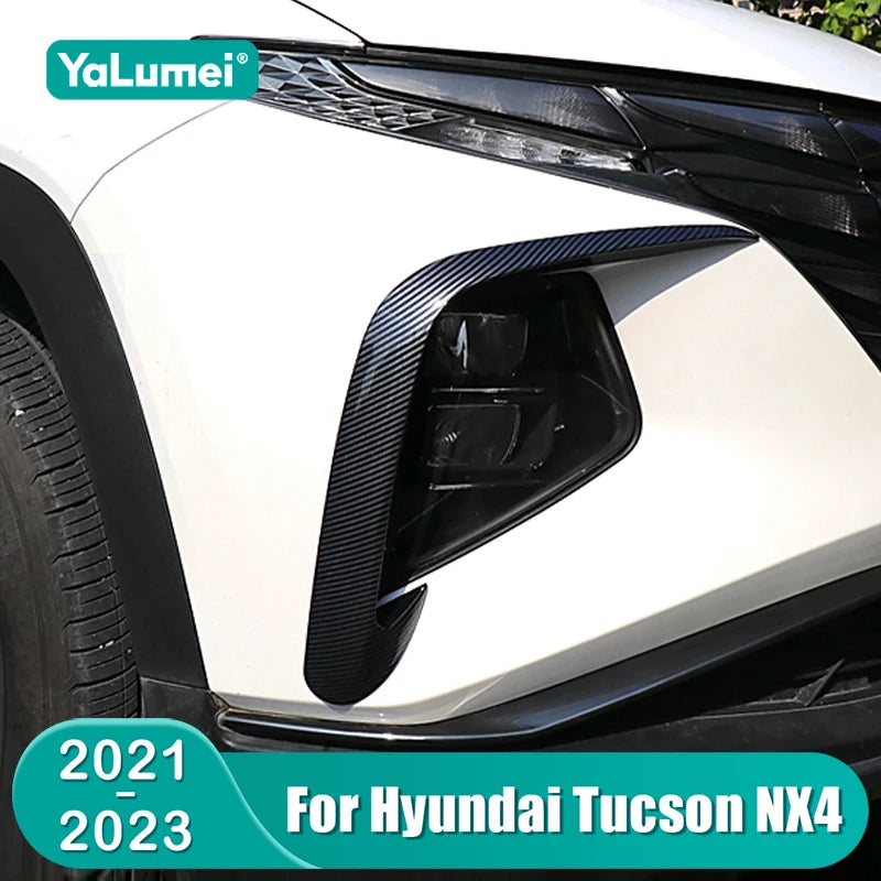 For Hyundai Tucson NX4 2021 2022 2023 Hybrid N Line Car Front Fog Lamp Eyebrow C for Hyundai NX4 - Automotive LED Light