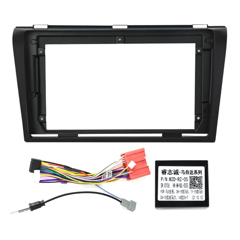 Car Radio Stereo Fascia for Mazda 3 2004 2005 2006 2007 2008 2009 Multimedia Dashboard Pan | AUTOKITSHOP