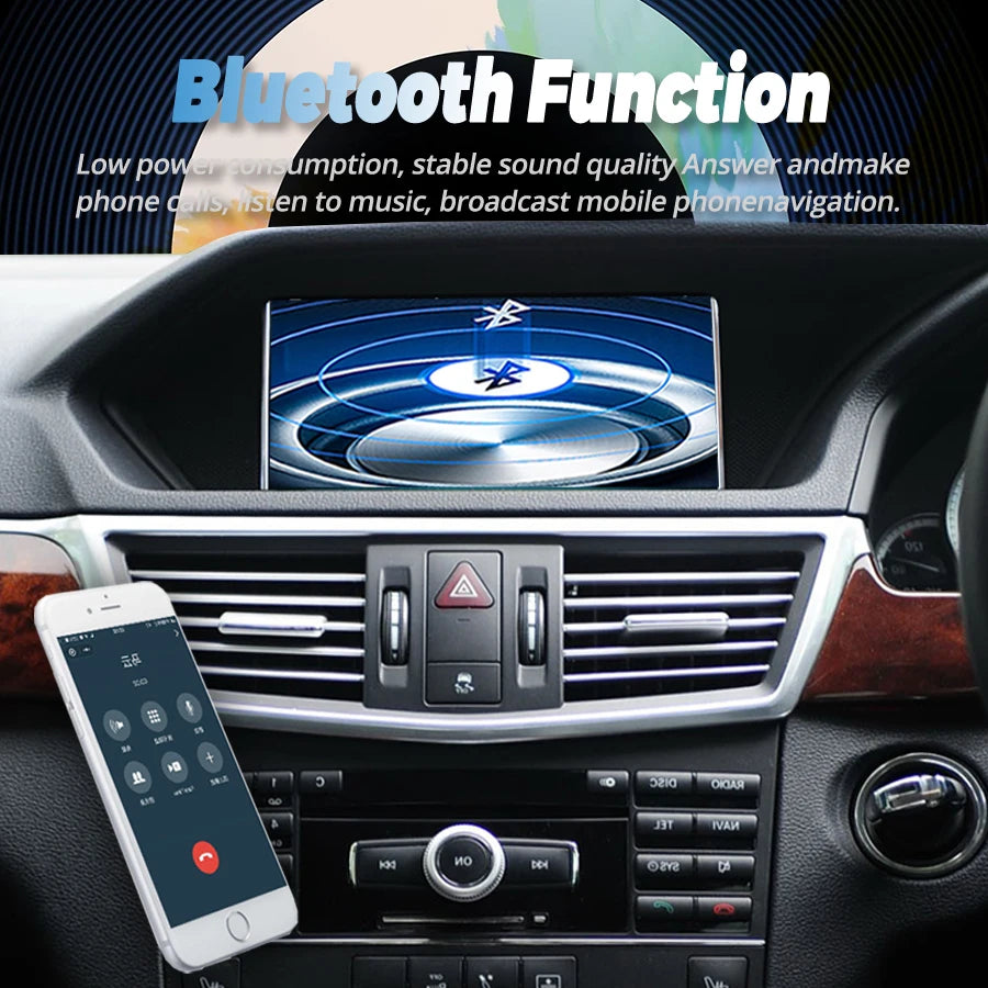DSP 8INCH RHD Carplay Android 14 Car Radio For Mercedes Benz E W212 E200 E230 E260 E300 S2