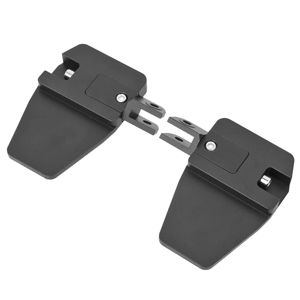 Motorcycle CNC Aluminum Front Footrests Foot Pegs Wide Pedals For Honda Rebel 11 for Honda 2021-2023 - Automotive LED Li