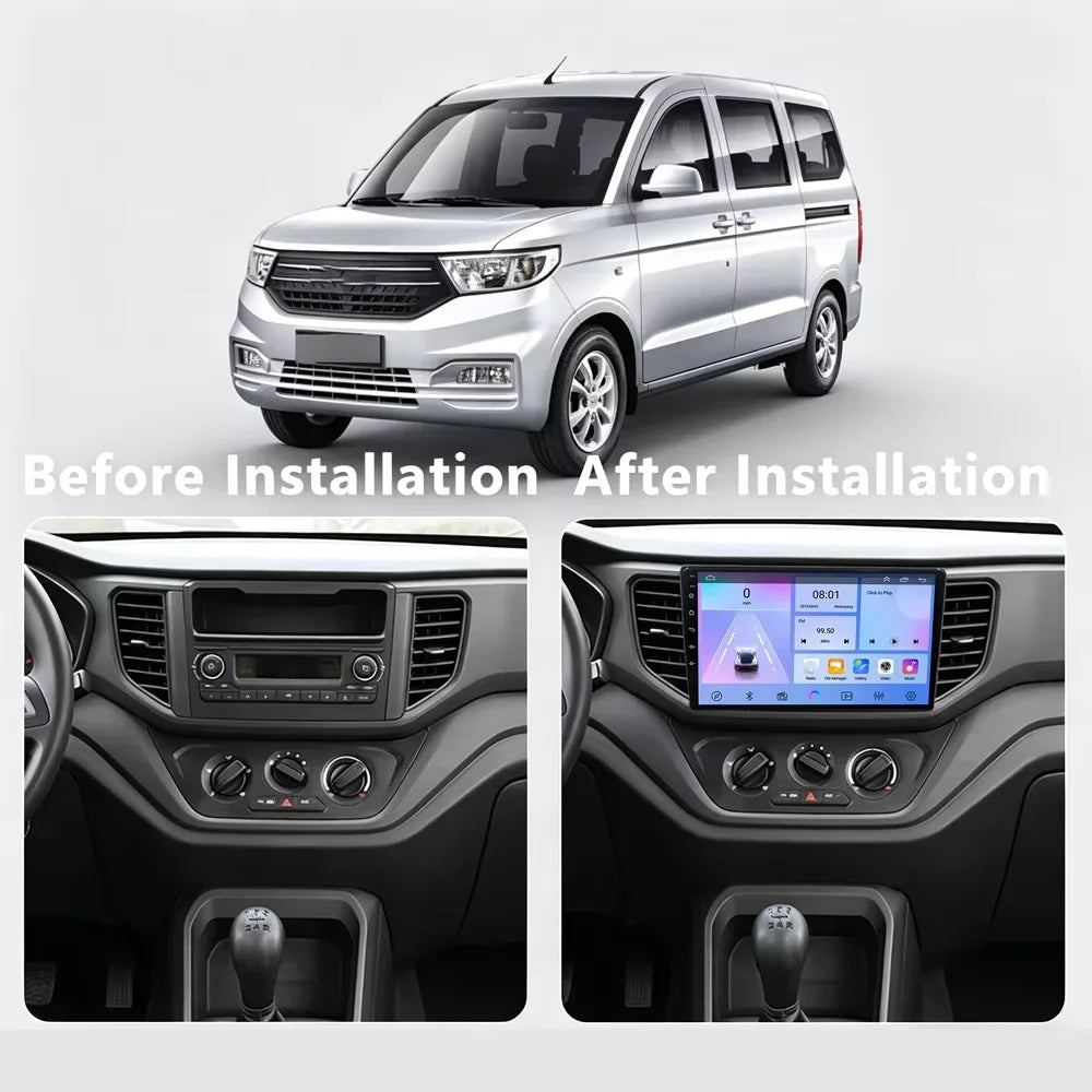 Android16 For Chevrolet N400 V 2019 For Wuling Honggua Car Radio Multimidia Player GPS Nav