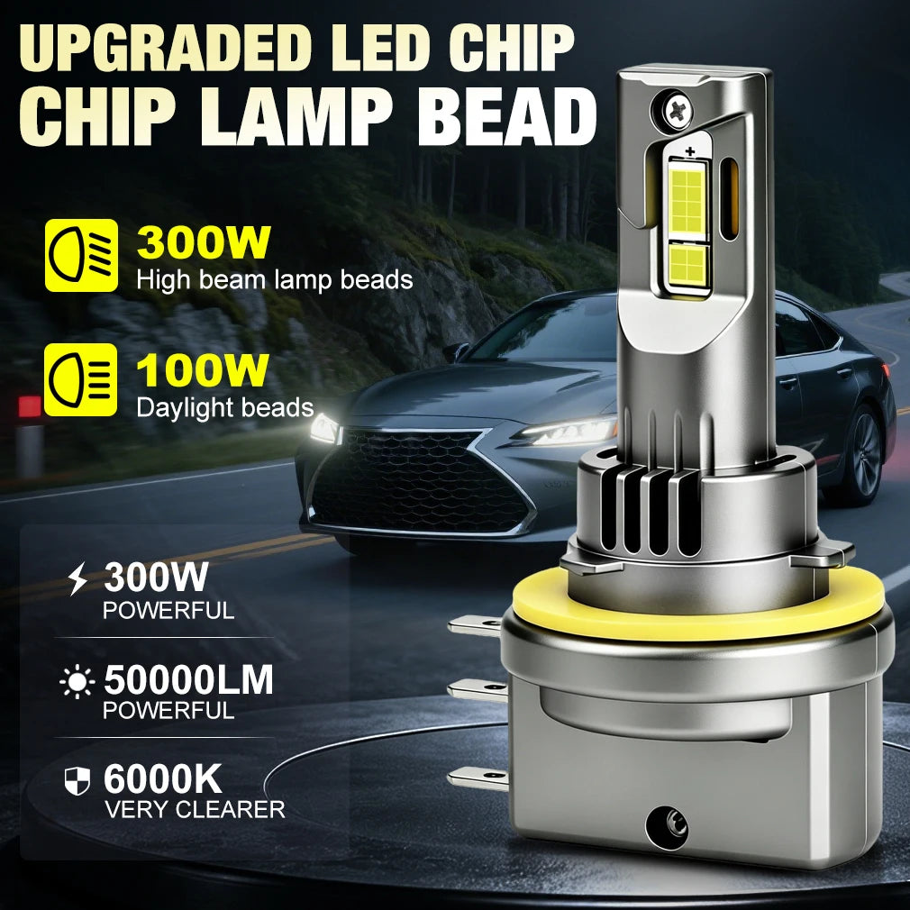 H15 LED Headlight Bulbs Canbus For Volkswagen Golf 7 High Beam H15 LED High Low Beam Drivi