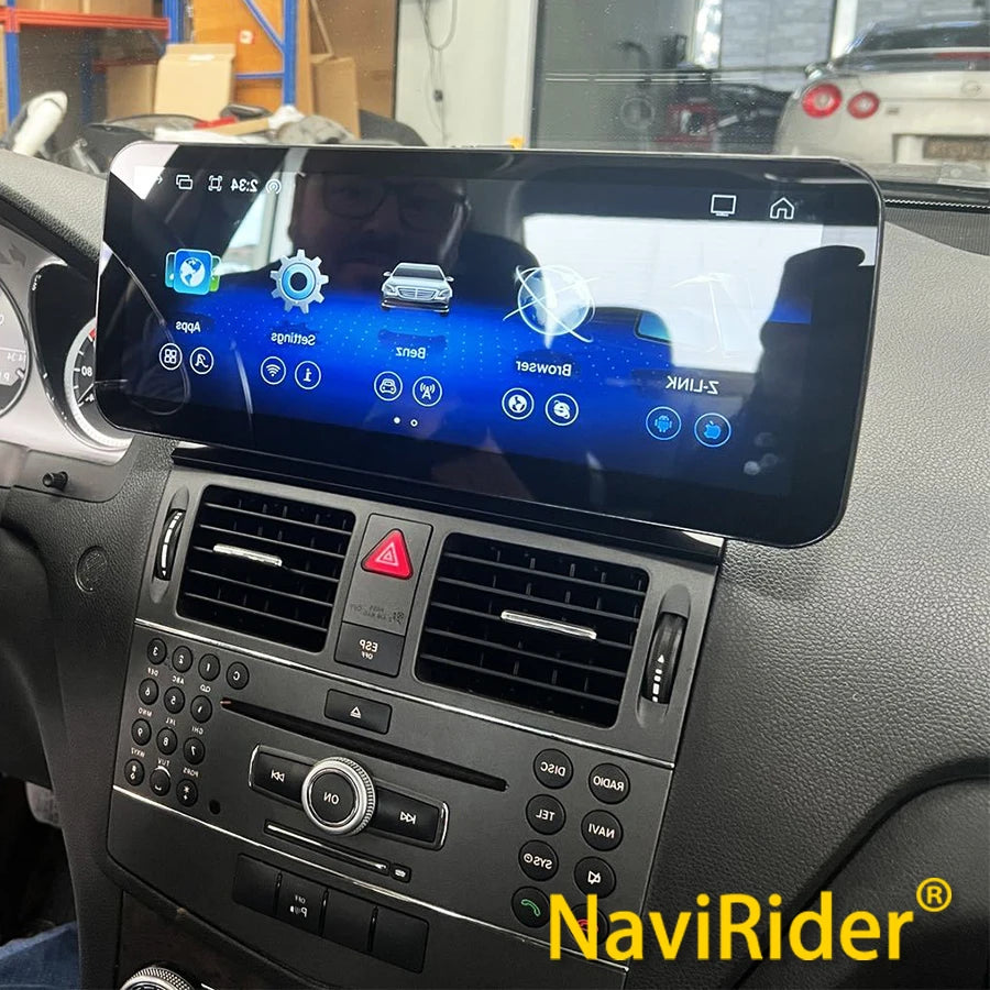For Benz C Class W204 2008 2009 2010 Car Radio Auto Stereo Carplay Android Touch Screen Au