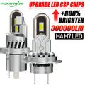 H7 H4 LED Headlight Bulbs 300000LM Upgrade CSP Chips Spotlight Led Lights for Car 6000K Di