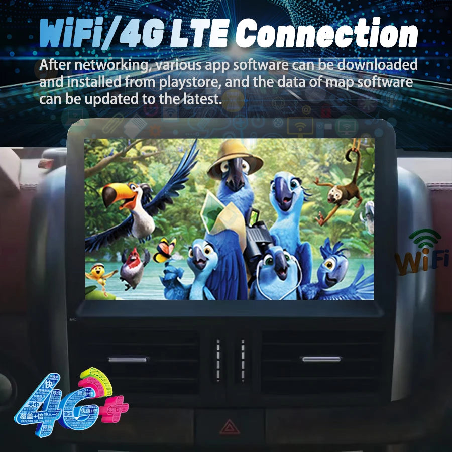 10.1'' screen For BAIC BJ80 2014 - 2021 Car Radio Android 14 Multimedia Video Player GPS N | AUTOKITSHOP