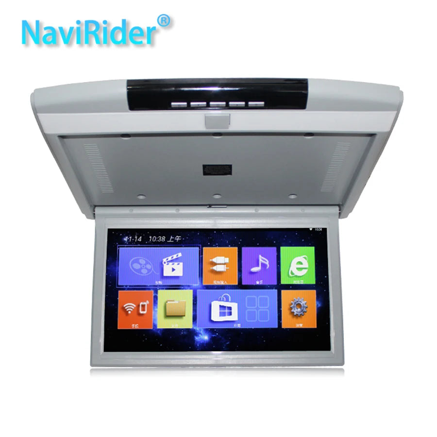 15.6 Inch/17.3 Inch Roof Ceiling Monitor Android 12 Special Multimedia Video Player IPS To