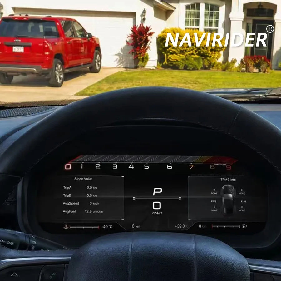12.3" Car Digital Cluster Instrument Cluster Carplay Screen Display Virtual Cockpit Dashbo | AUTOKITSHOP