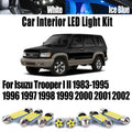 LED Interior Light Kit for Isuzu Trooper I II 1983-1997 - Canbus Dome Map Door Trunk Bulbs | AUTOKITSHOP