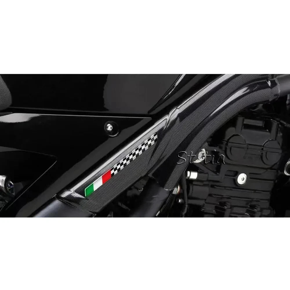 For DUCATI VESPA Gts 300 Gtv RA LX Sprint Flag Sticker Motorcycle Waterproof Glue Drop Tri Color - Automotive LED Light
