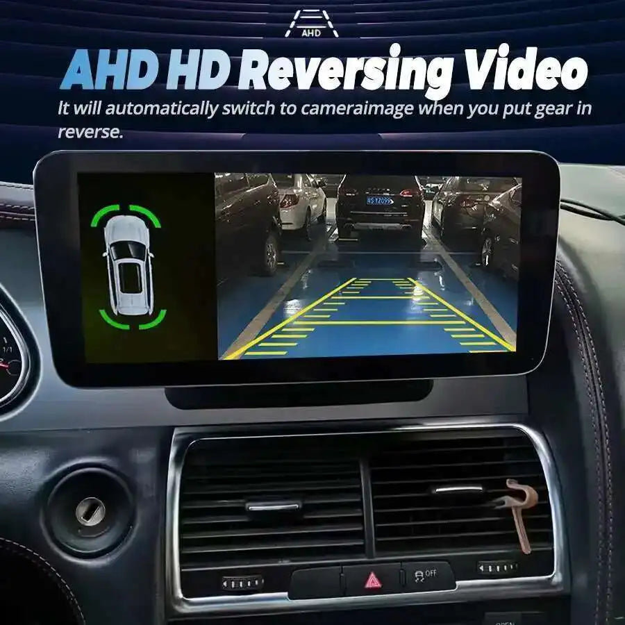 Android 13 CarPlay Wireless Radio For Audi Q7 2010 to 2015 GPS Car Multimedia Player Navig