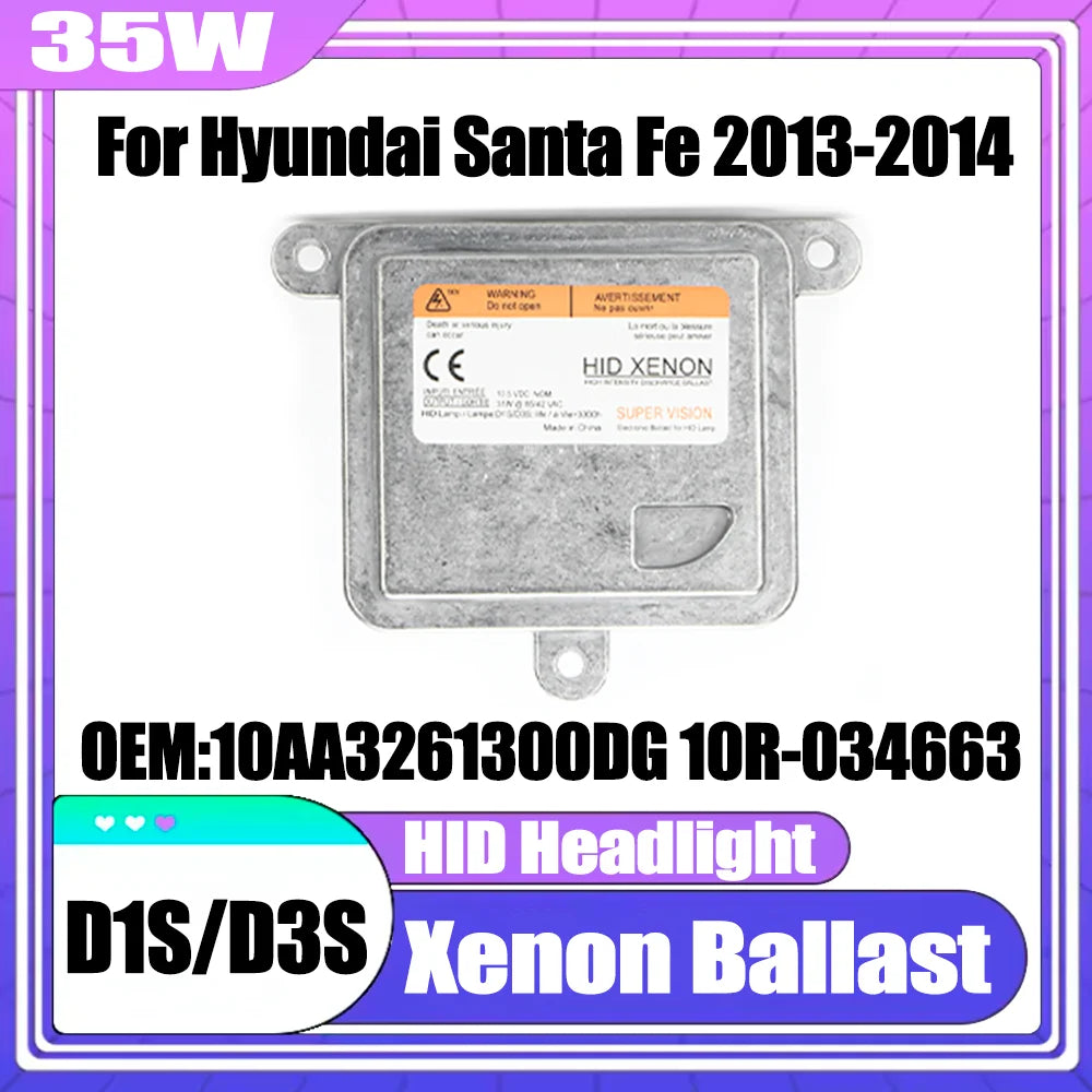 D1S/D1R D3S/D3R Xenon Ballast Control Block HID Headlight Ballast OEM 10AA3261300DG 10R-03