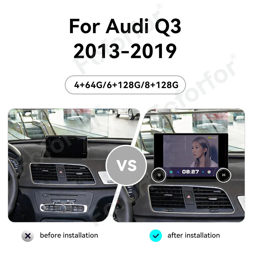 11.5 Inch HD Touch Screen Android 15 Smart Car Radio Wireless CarPlay GPS Multimedia Navig