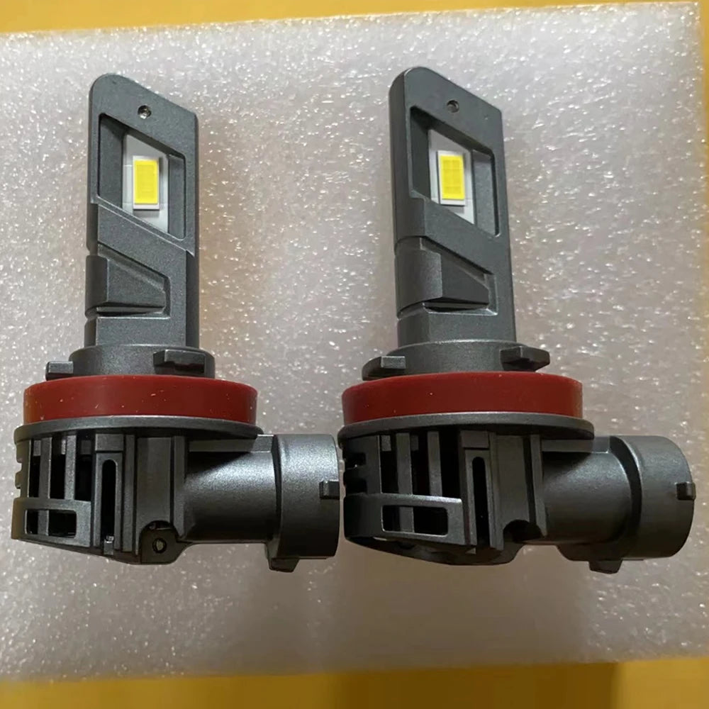 High Power LED Light Bulbs H8 H9 H11 H16JP Canbus Error Free White Car Headlight Fog Lamp