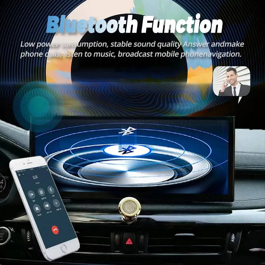 15.8” Android Auto For BMW X5 X6 F15 F16 2013-2018 Stereo Car Radio Multimedia Video Playe