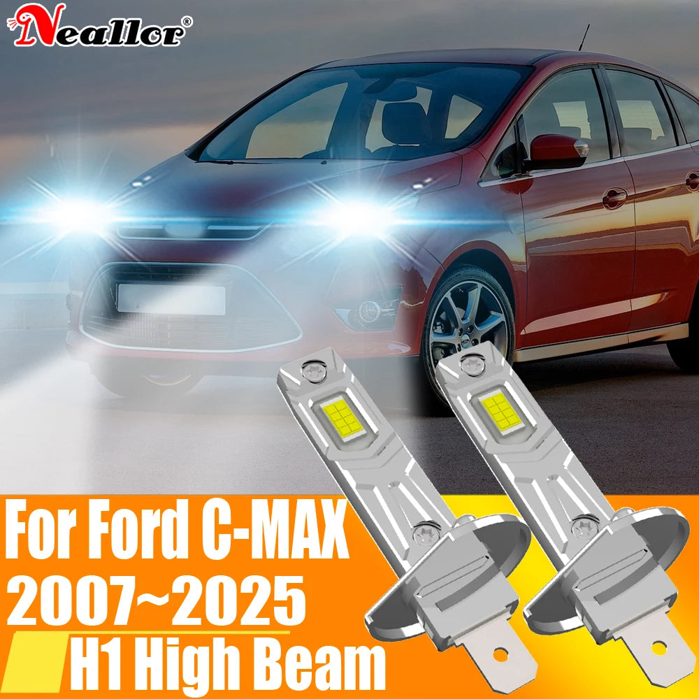 2x H1 Led Headlight Canbus Bulb Car Light High Power Auto Fog Diode Moto Driving Running L