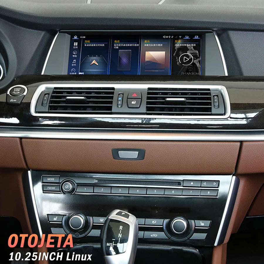 10.25inch For BMW 5 Series Gt F10 F11 F18 2011-2017 Carplay Android Auto Screen Car Video