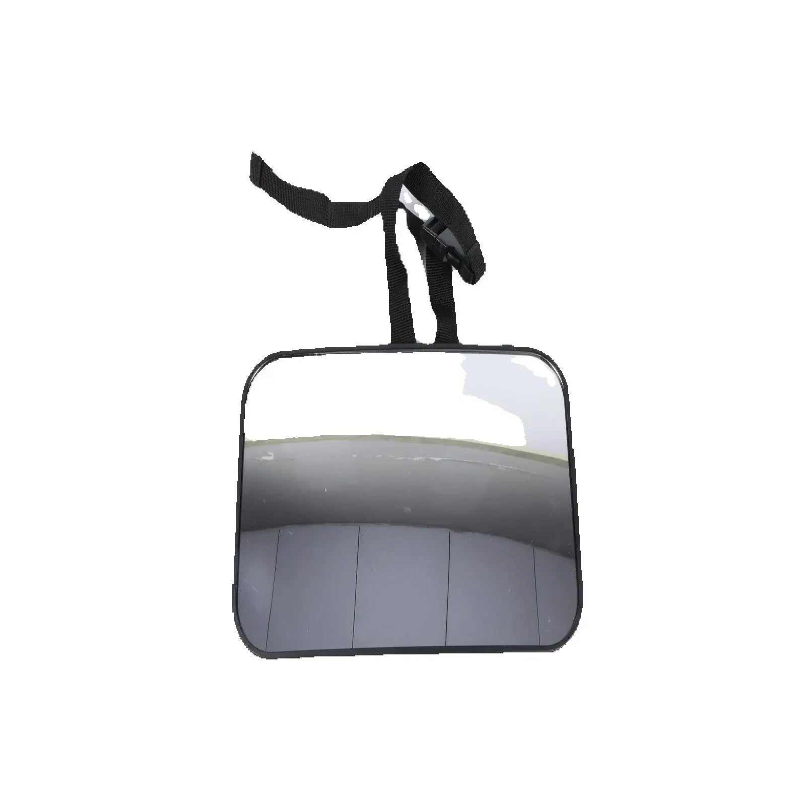 Square Black Children's Seat Reverse Observation Mirror 23.5*15cm Acrylic Mirror For Car A