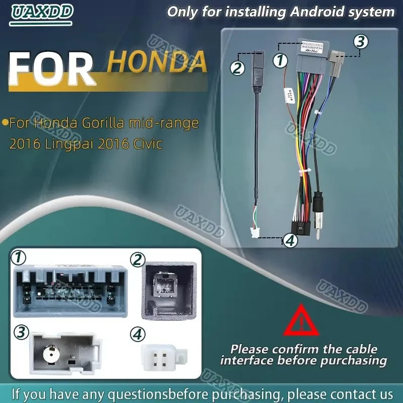 For HONDA HIGH End Cables 97-21 Crosstour ACCORD 02-22 FIT 06-20 CITY 97-23 CRV 01-17 STRE