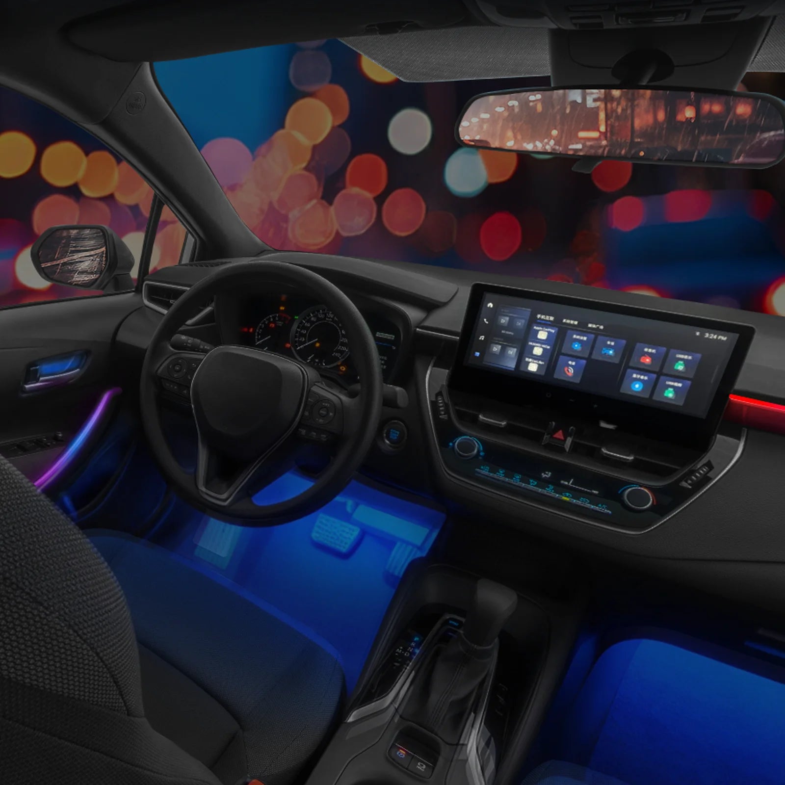 RGB - Ambient Light - for Corolla 2019-2024 - Car Interior Lighting