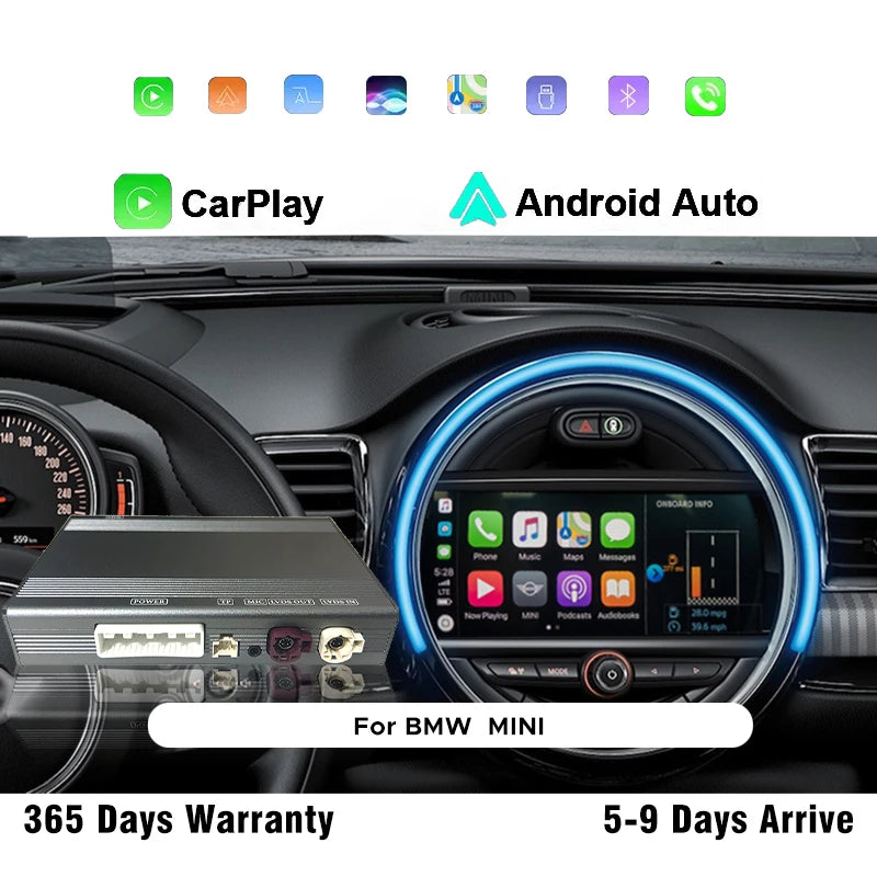 Wireless CIC CarPlay Smartbox for BMW Mini R55 R56 R57 R58 R59 R60 R61 F54 F55 Clubman Cou