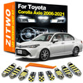 ZITWO 8Pcs LED Interior Reading Trunk Light Kit For Toyota Corolla Axio 2006- 20 for Toyota Corolla 2006-2016 - Canbus L