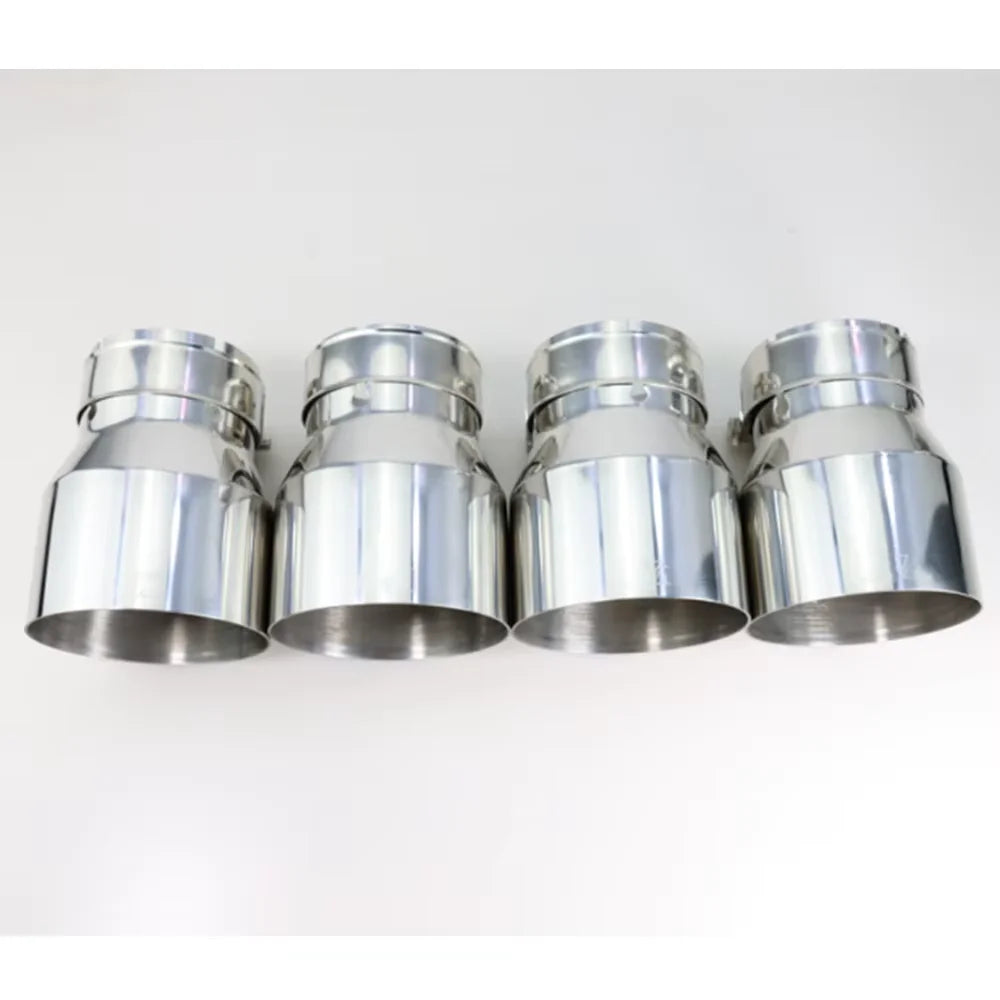 4 Pieces Exhaust tips Stainless Steel for BMW F87 M2 F80 M3 F82 F83 M4 Fit Muffl for BMW F82 F87 F83 - Automotive LED Li