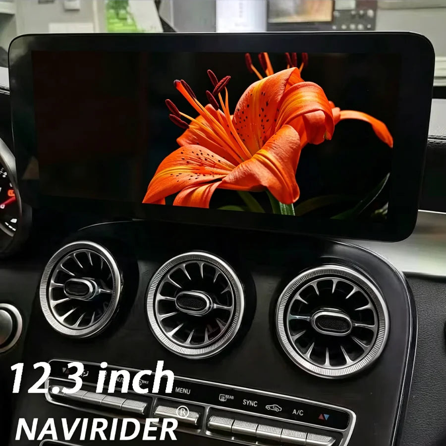 12.3'' Carplay Android Auto Car Stereo Radio Linux System GPS Multimedia Video Player For