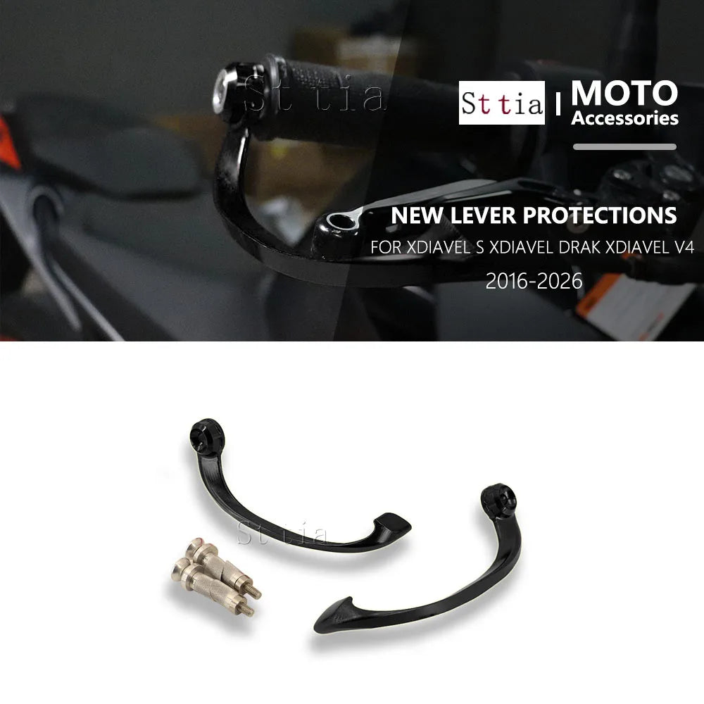 XDIAVEL V4 2026 Brake Handle Protects For Ducati XDiavel S XDiavel V4 2016-2025 Motorcycle CNC H - Automotive LED Light