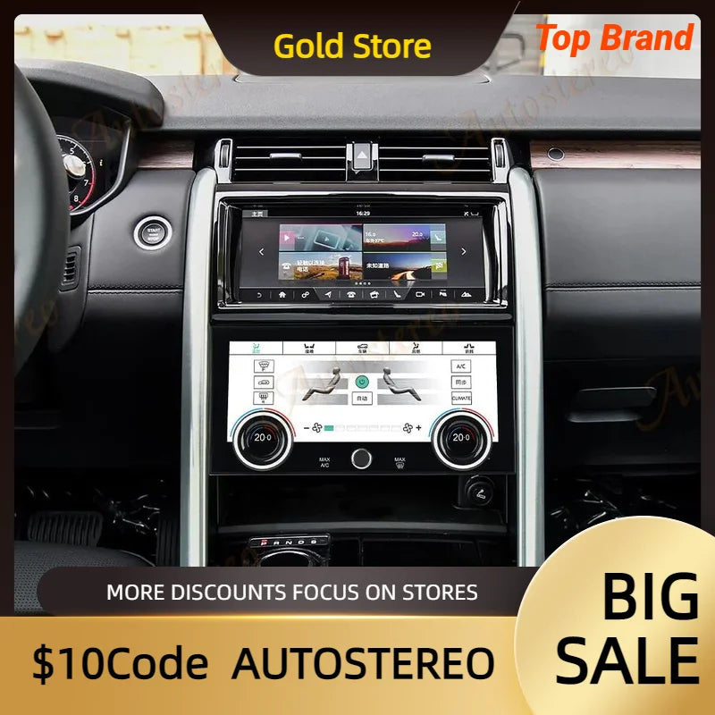 Digital Touch Screen Air Conditioner AC Board For Land Rover Discovery 5 LCD Air Condition