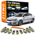 ZITWO 15Pcs Canbus No Error LED Interior Reading Dome Light Kit For Citroen C5 I for MK2 MK1 C5 2001-2012 - Canbus LED C