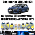 LED Interior Light Kit for Hyundai i30 MK1 MK2 MK3 FD GD PD N 2007- 2020 - Canbus Dome Map Door Trunk Bulbs | AUTOKIT...