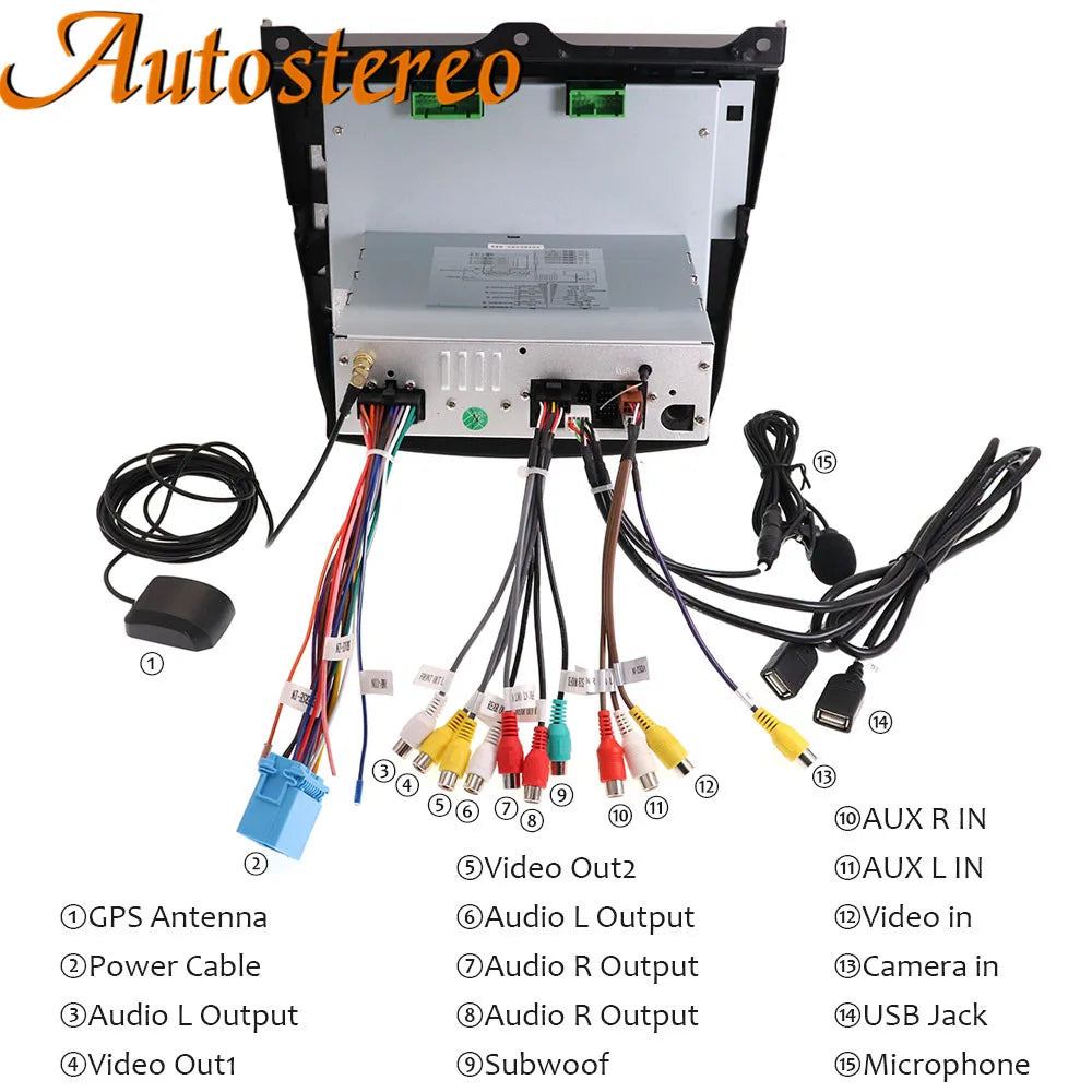 Android 14 Carplay For Honda Accord 7 2003-2007 Car Radio Auto GPS Navigation Multimedia P