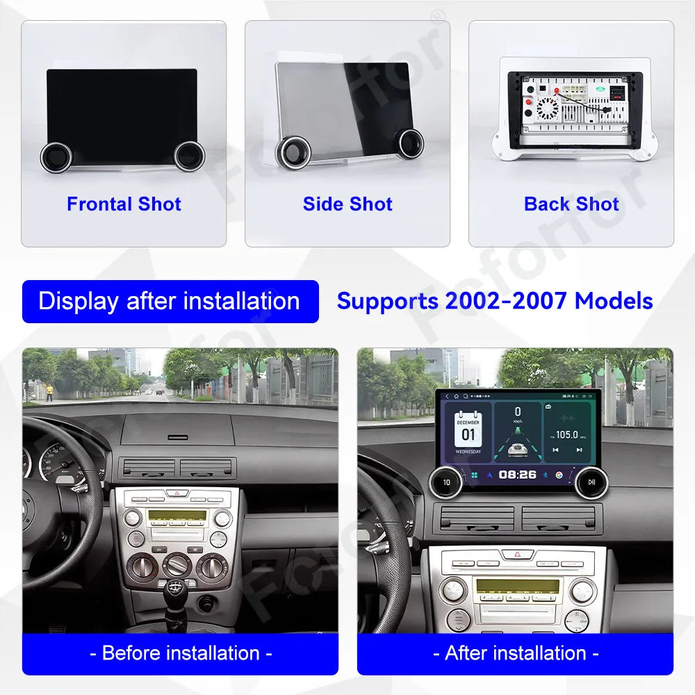Sleek Ultra High Performance 11.5 Inch Android 15 Full HD Touch Wireless CarPlay Android A
