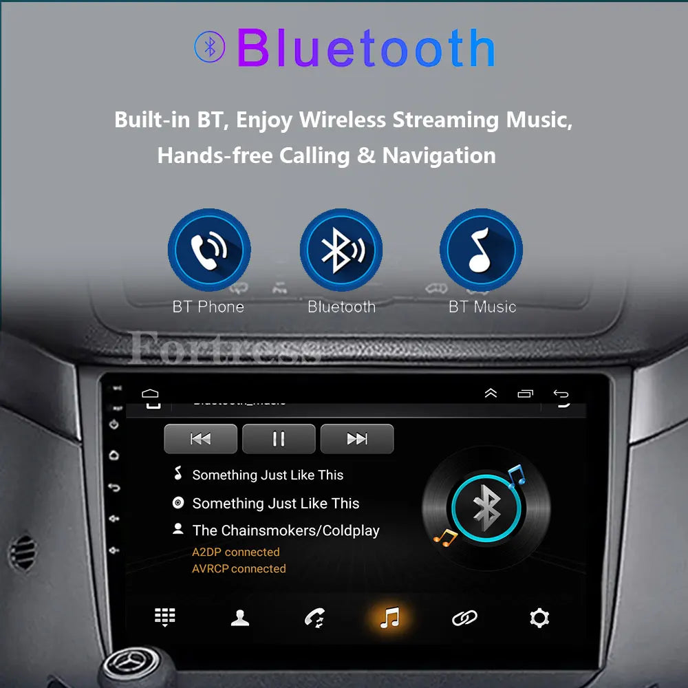 Android 16 Car Radio For Mercedes-Benz Vito 2 W639 Viano 2 2003 - 2015 Multimedia Video Pl