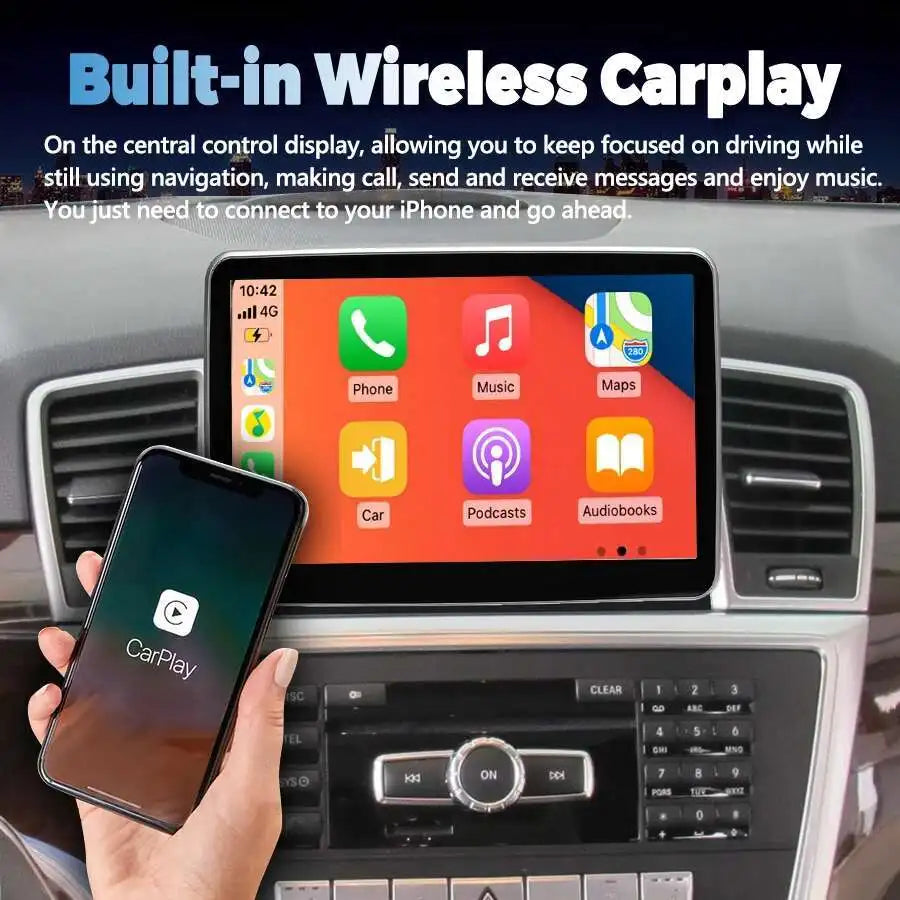 RHD For Benz ML W166 GL X166 2013-2015 Android 15 Car Multimedia Video Player GPS Stereo C | AUTOKITSHOP