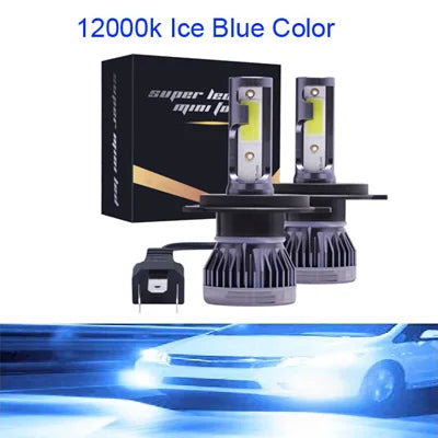 2Pcs H4 H1 H3 H11 H7 LED Car Headlight 200W 20000LM 6000K Canbus Error Free Car Auto Headlamp Led Lights For Car Fog Light
