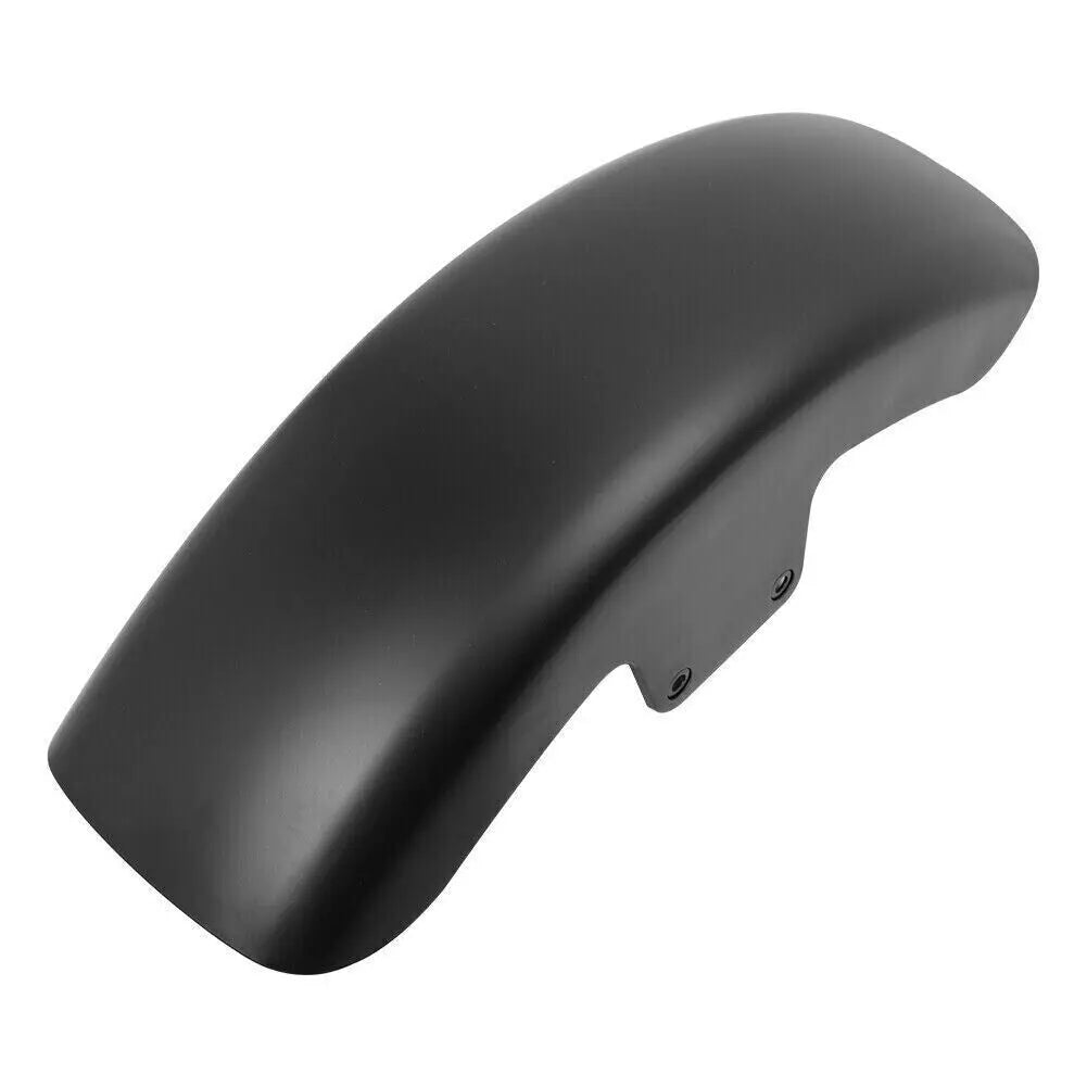 Motorcycle Gloss / Matte Black Front Fender Mudguard Cover Protector For Harley Softail Slim FLS - Automotive LED Light