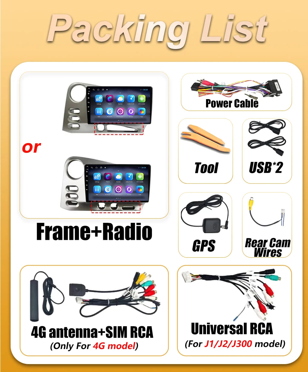 Carplay Auto Car Radio For Toyota Matrix E130 E140 2002 2003 2004 2005 2006 Multimedia Pla | AUTOKITSHOP