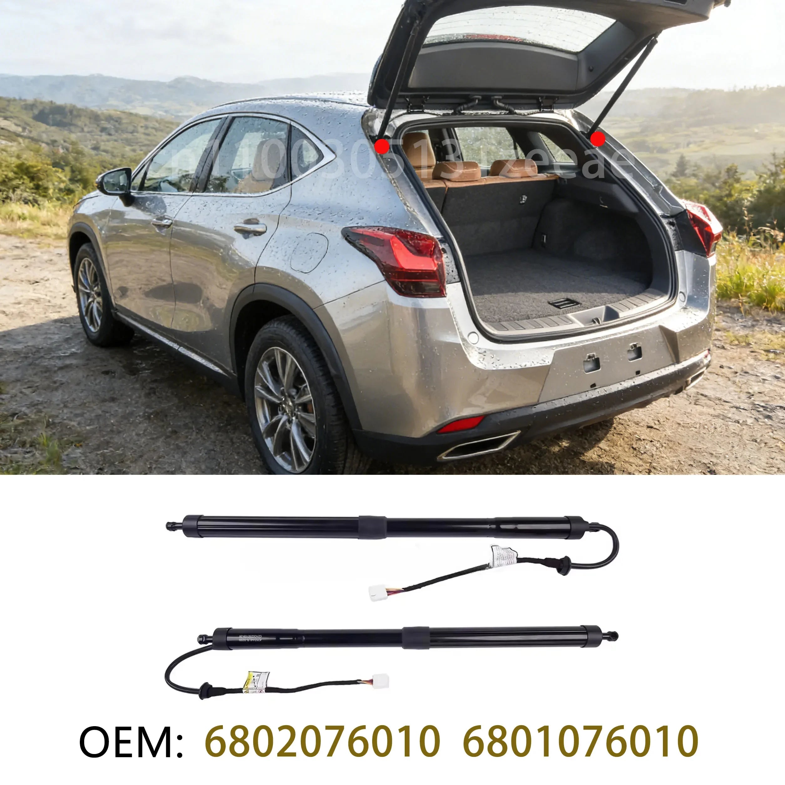 For 2018-2024 Lexus UX 300E 250H ZA10 Tailgate Support Rod Rear Tailgate Strut Electric Su | AUTOKITSHOP