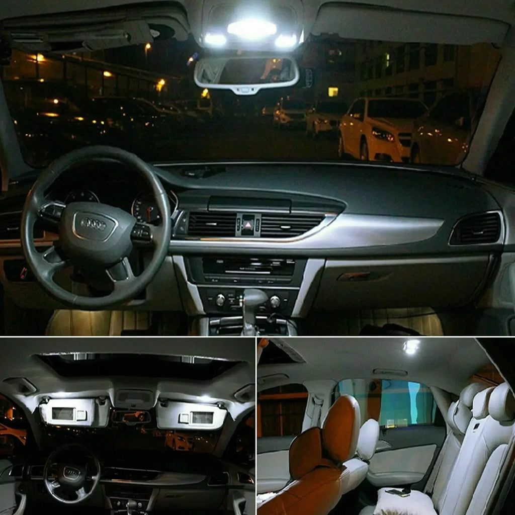 W5W T10 LED Bulbs Canbus 5730 8SMD 194 168 LED Car Interior Map Dome Lights Parking Light