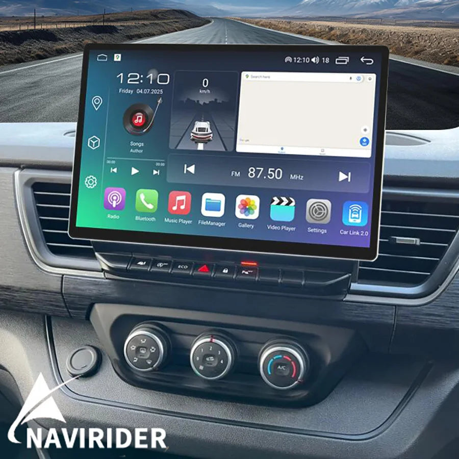 12.5inch Android Screen For Renault Trafic 2019-2025 Multimedia Player Stereo Auto Carplay