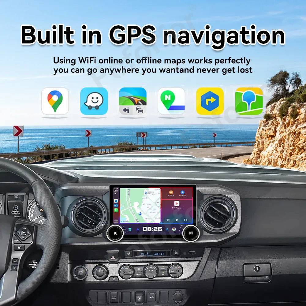 Advanced Android 15 Car Multimedia Player 11.5 Inch HD Large Screen Wireless CarPlay GPS N