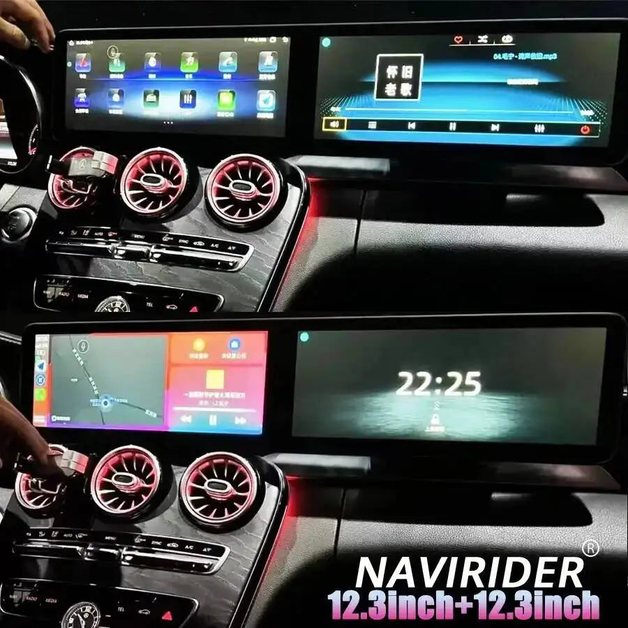RGB - Ambient Light - for CClass GLC 2015-2021 - Car Interior Lighting