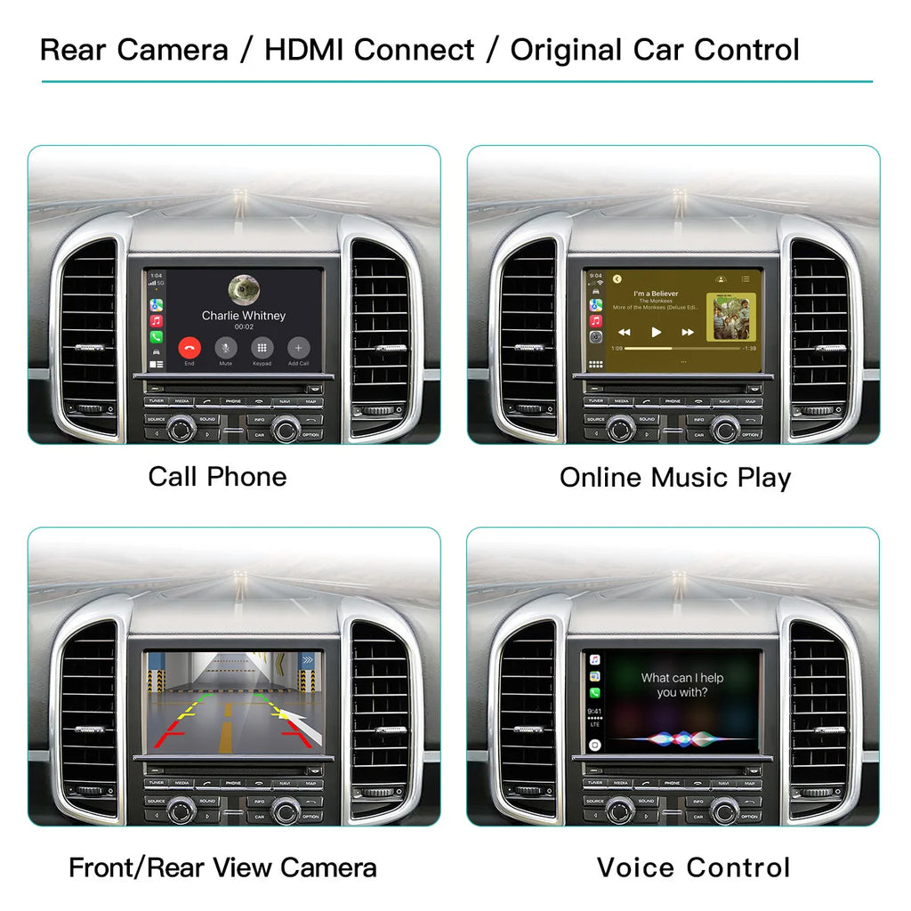 Wireless Carplay Android auto Module For PCM3.1 Panamera Cayenne Cayman Macan Boxster 911