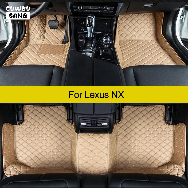 CUWEUSANG Custom Car Floor Mats For Lexus NX NX200t NX250 NX300 NX300h NX350 NX350h NX450h | AUTOKITSHOP